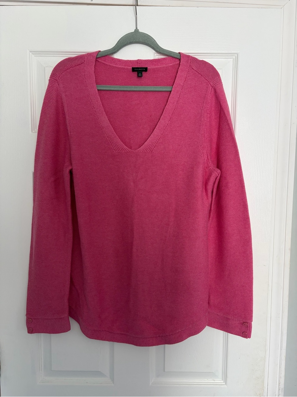 Talbots Ladies V-Neck Knit Sweater